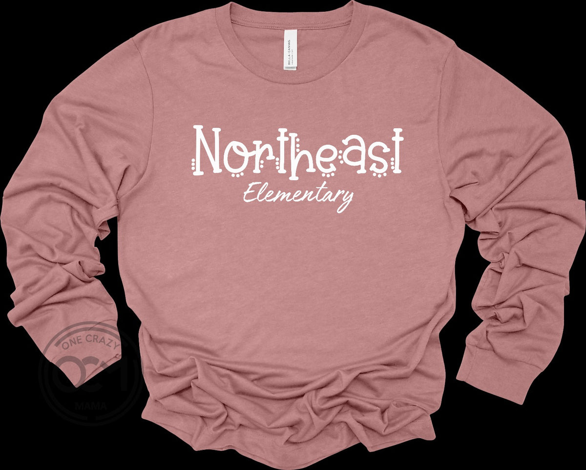 Bella + Canvas - Long Sleeve Tee (NE Elementary Staff)