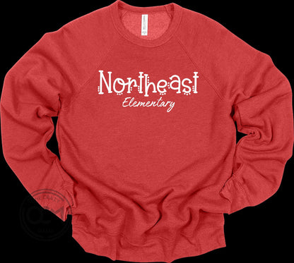 Bella+Canvas - Crewneck Sweatshirt (NE Elementary Staff)