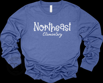 Bella + Canvas - Long Sleeve Tee (NE Elementary Staff)