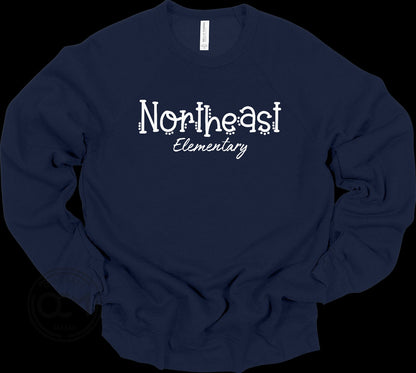 Bella+Canvas - Crewneck Sweatshirt (NE Elementary Staff)