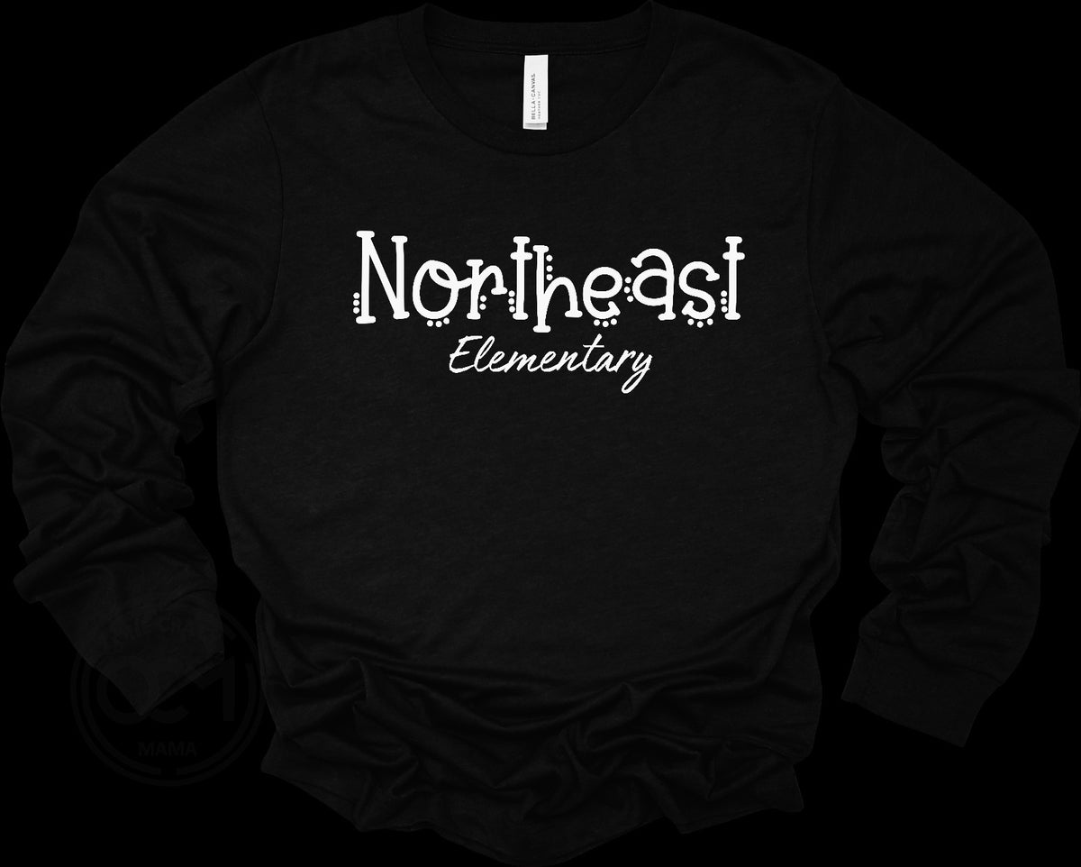 Bella + Canvas - Long Sleeve Tee (NE Elementary Staff)