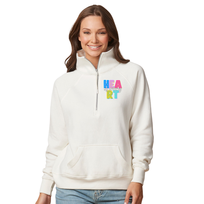Enza - Ladies Half Zip Fleece (Heart of Ankeny)