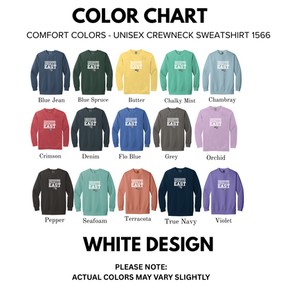 Comfort Colors - Crewneck Sweatshirt (NE Elementary Staff)