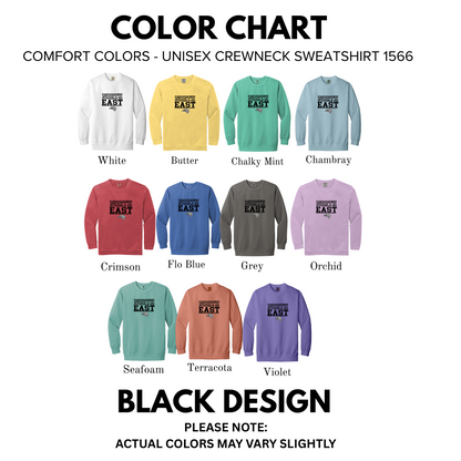Comfort Colors - Crewneck Sweatshirt (NE Elementary Staff)