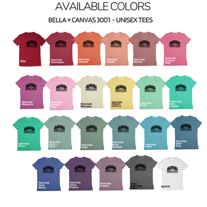 Bella+Canvas - Unisex Tee (NE Elementary Staff)