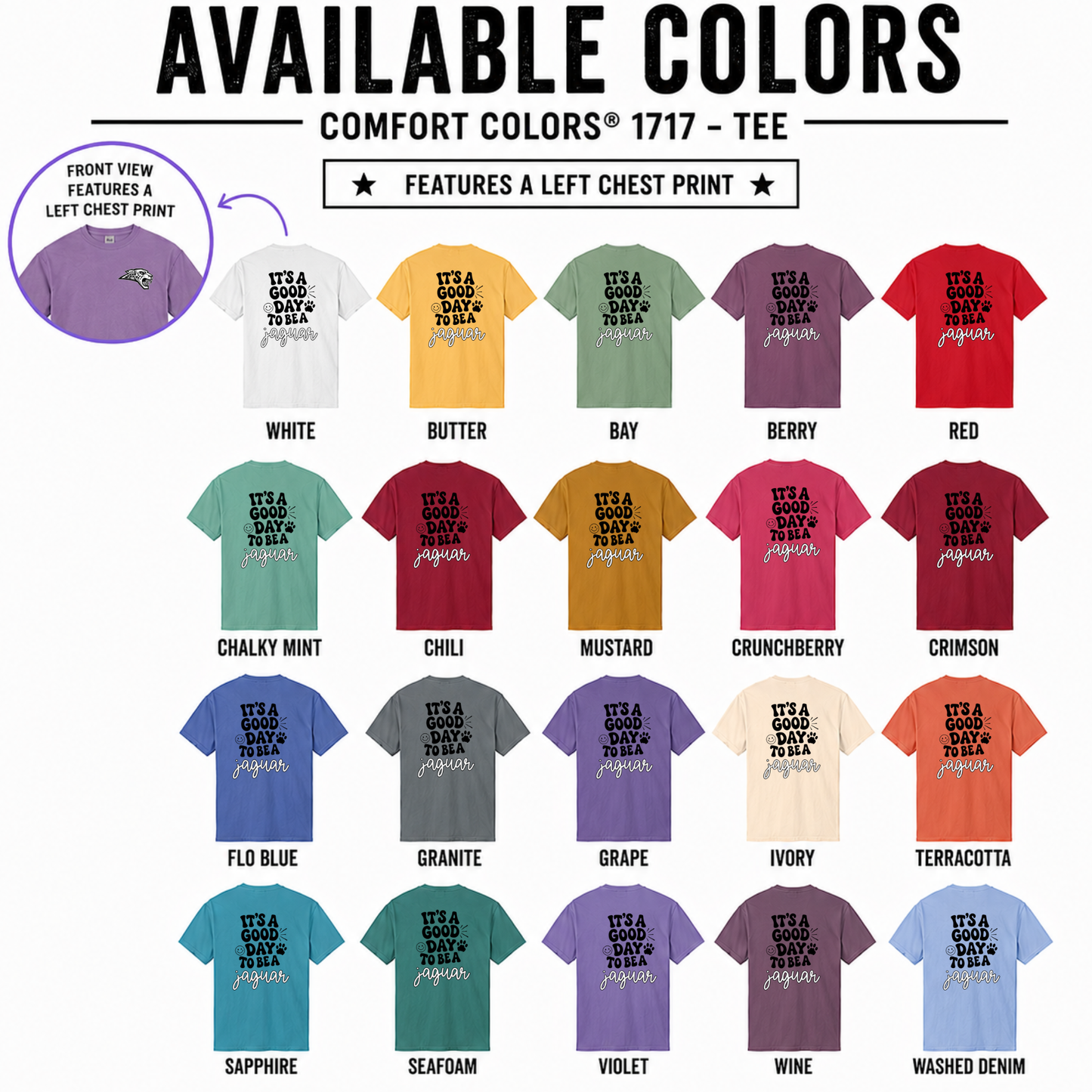 Comfort Colors - Unisex Tee (NE Elementary)