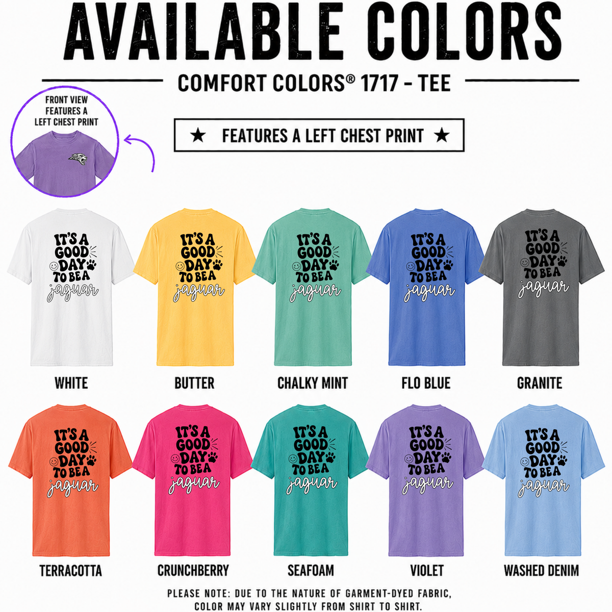 Adult & Youth - Comfort Colors Tee (NE Elementary)