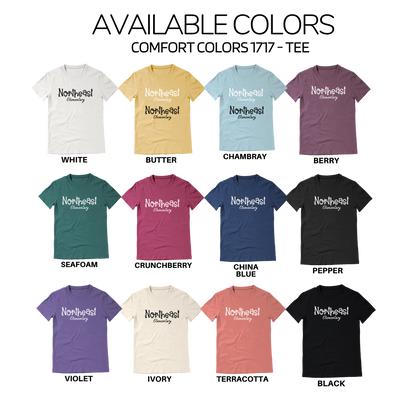 Comfort Colors - Tee & Long Sleeve Tee (NE Elementary Staff)