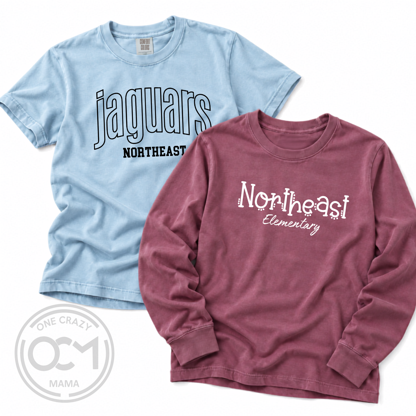 Comfort Colors - Tee & Long Sleeve Tee (NE Elementary Staff)
