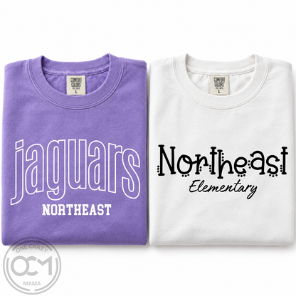 Comfort Colors - Crewneck Sweatshirt (NE Elementary Staff)