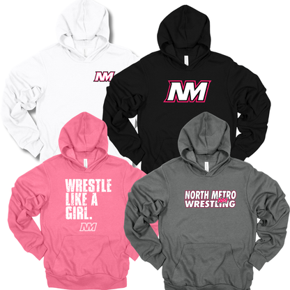Adult - Bella+Canvas Hoodie (North Metro Wrestling)