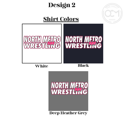 Adult - Bella+Canvas Creweneck (North Metro Wrestling)