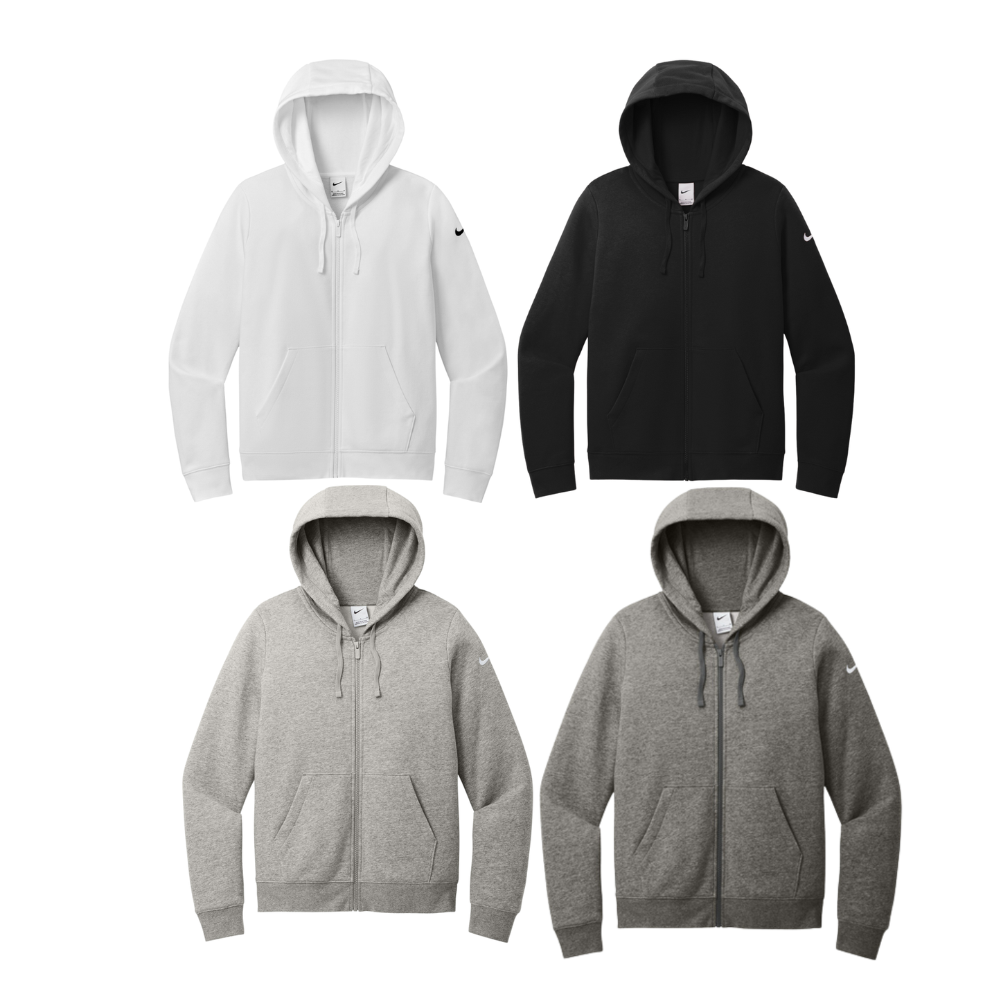 Adult & Ladies - Nike Full Zip Hoodie (North Metro Wrestling)