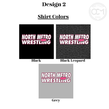 Ladies - LAT Weekend Fleece Crewneck (North Metro Wrestling)