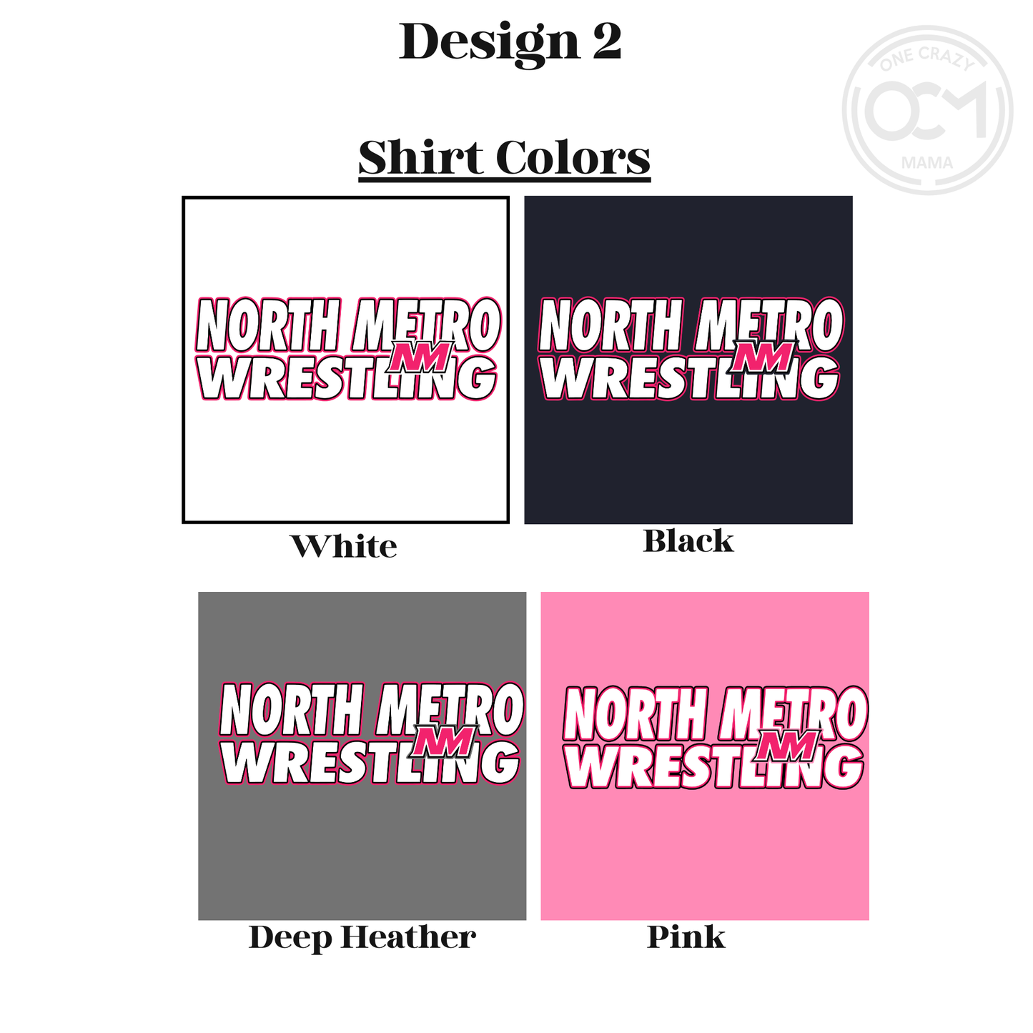 Adult - Bella+Canvas Hoodie (North Metro Wrestling)