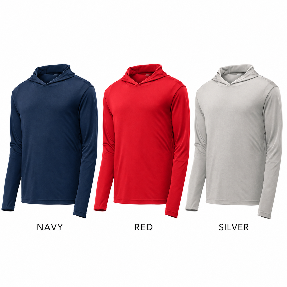 Adult & Youth Dri Fit Long Sleeve Hooded Tee | Webster Elementary
