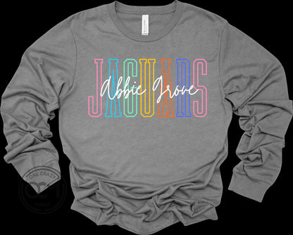 Bella+Canvas - Unisex Long Sleeve Tee (Abbie Grove Elementary)
