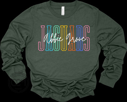 Bella+Canvas - Unisex Long Sleeve Tee (Abbie Grove Elementary)