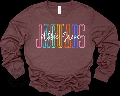 Bella+Canvas - Unisex Long Sleeve Tee (Abbie Grove Elementary)