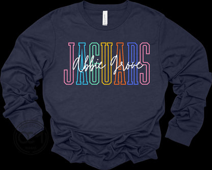 Bella+Canvas - Unisex Long Sleeve Tee (Abbie Grove Elementary)