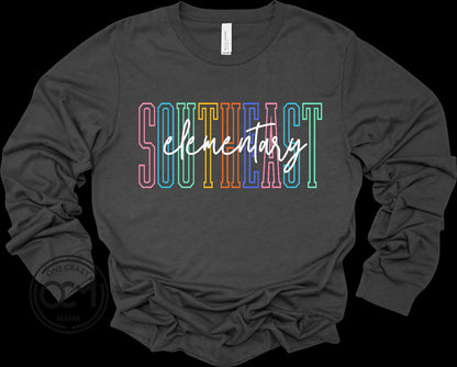 Bella+Canvas - Unisex Long Sleeve Tee (SE Elementary)