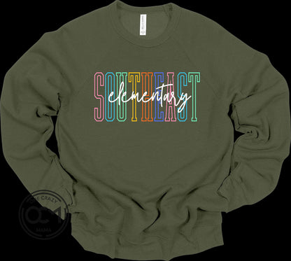 Bella+Canvas - Unisex Crewneck Sweatshirt (SE Elementary)