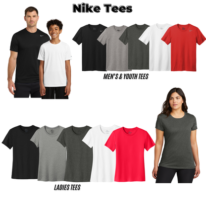 Adult, Ladies & Youth - Nike Performance Tee (Iowa Energy Baseball)