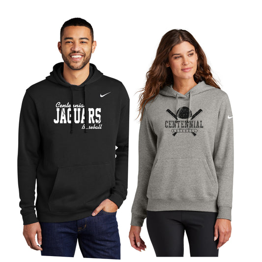 Adult & Ladies - Nike Club Pullover Fleece Hoodie - (ACHS Baseball 2024)