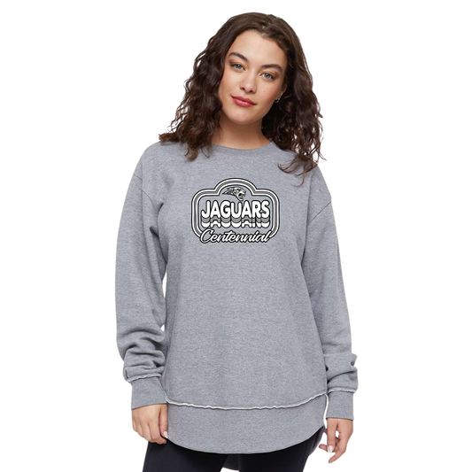 Ladies - LAT Weekend Fleece Crewneck (NE Elementary)