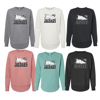 Ladies - LAT Weekend Fleece Crewneck (Centennial Jaguar Collection)
