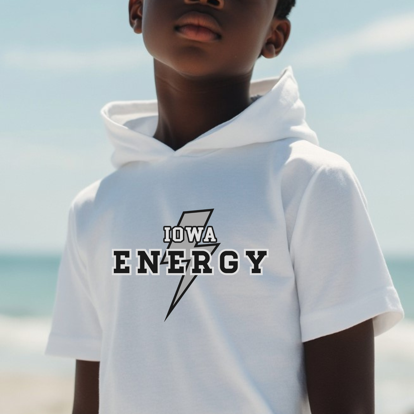Youth - A4 Polyester Hooded Tee (Iowa Energy Baseball)