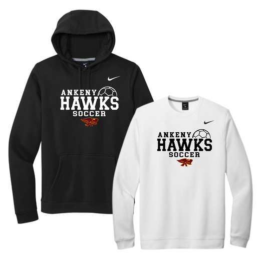 Adult - Hoodie & Crewneck Sweatshirt (Ankeny Hawks Soccer)