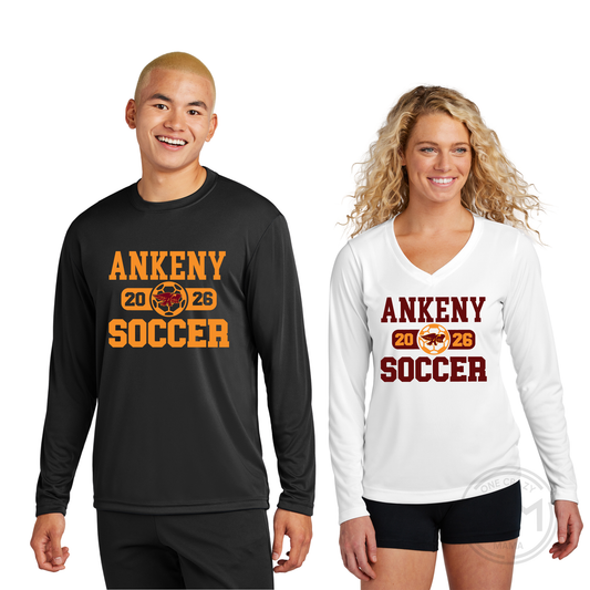 Adult & Ladies - Performance Tees - (Ankeny Hawks Soccer)