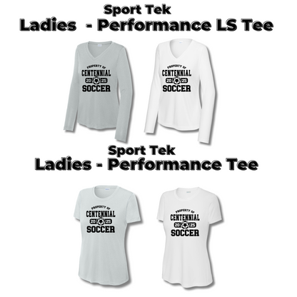 Adult & Ladies - Sport Tek Performance apparel - (Centennial Jaguars Soccer)