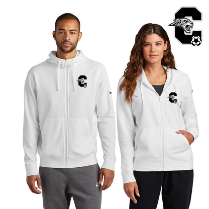 Adult & Ladies - Nike Full Zip Hoodie (Centennial Jaguar Soccer)