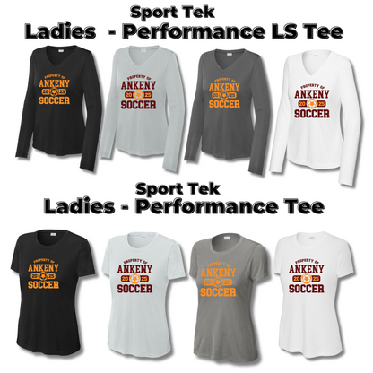 Adult & Ladies - Sport Tek Performance apparel - (Ankeny Hawks Soccer)