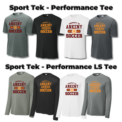 Adult & Ladies - Sport Tek Performance apparel - (Ankeny Hawks Soccer)