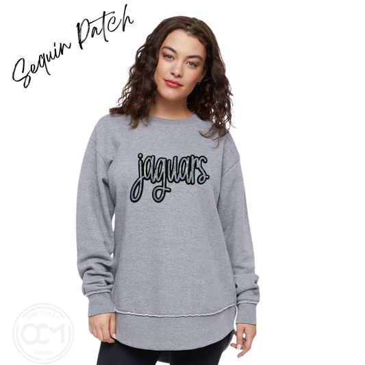 Ladies - LAT Crewneck Sweatshirt - (Centennial Jaguar Collection)