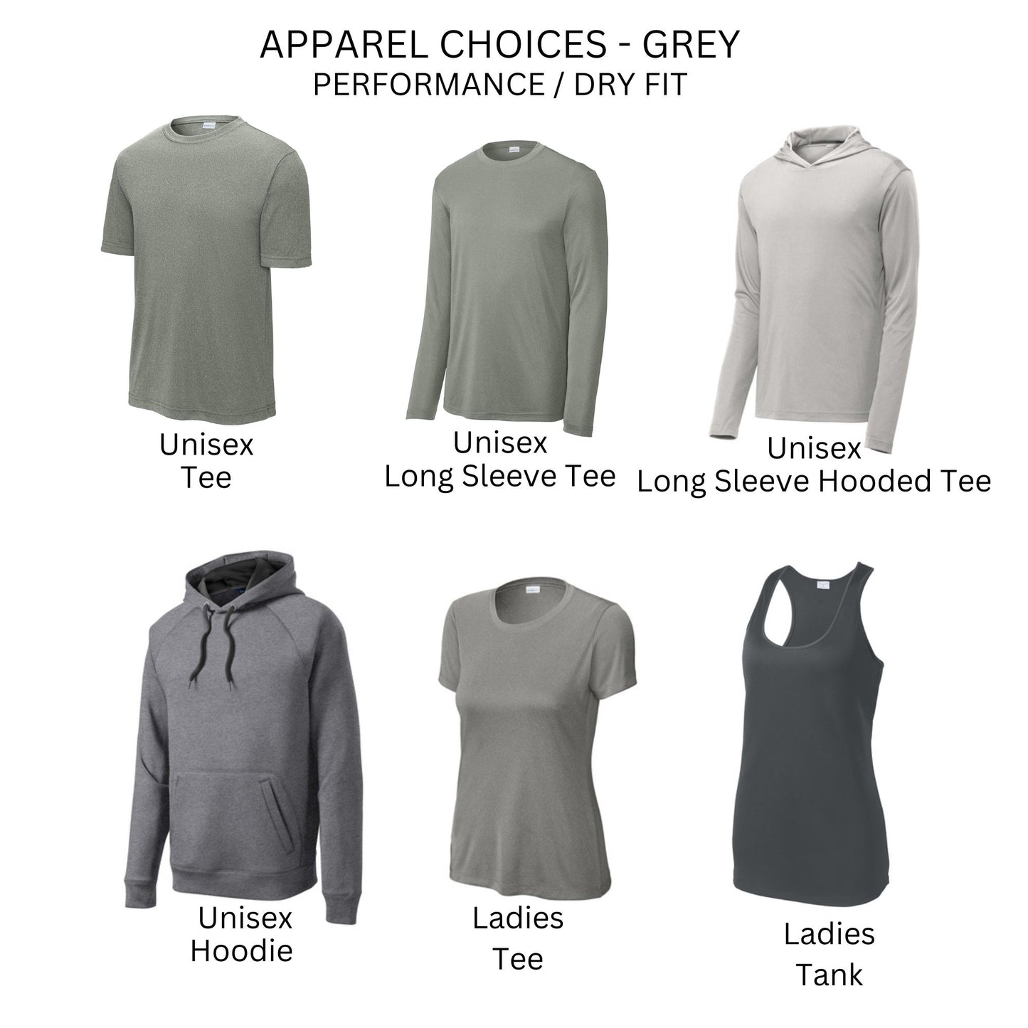 Adult Performance/Dry Fit - (6 Apparel Options) - (Centennial Jaguars Collection)