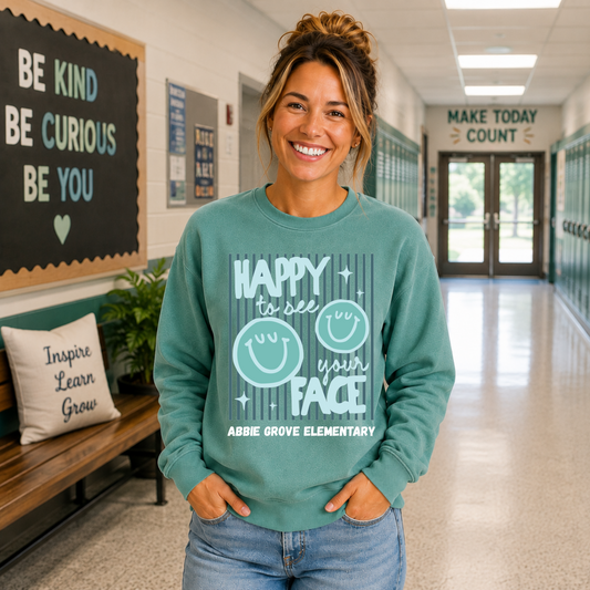 Comfort Colors - Unisex Crewneck Sweatshirt (SE Elementary)