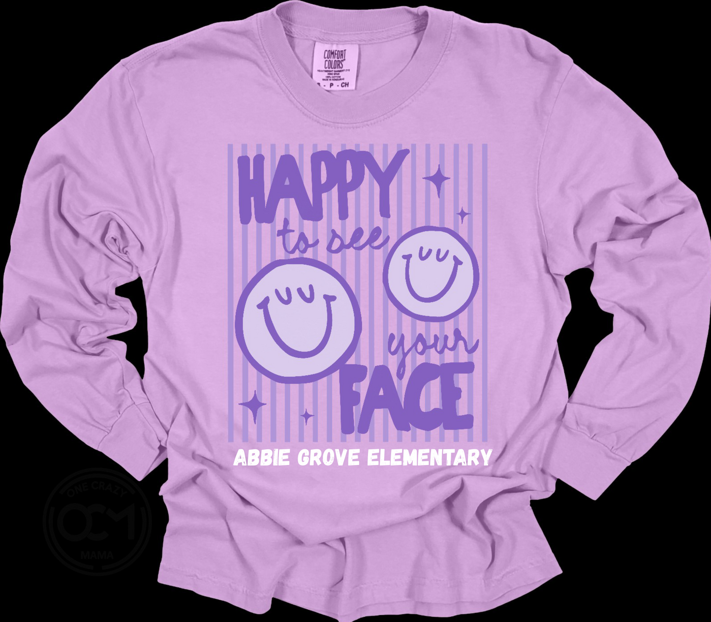 Comfort Colors - Unisex Long Sleeve Tee (Abbie Grove Elementary)