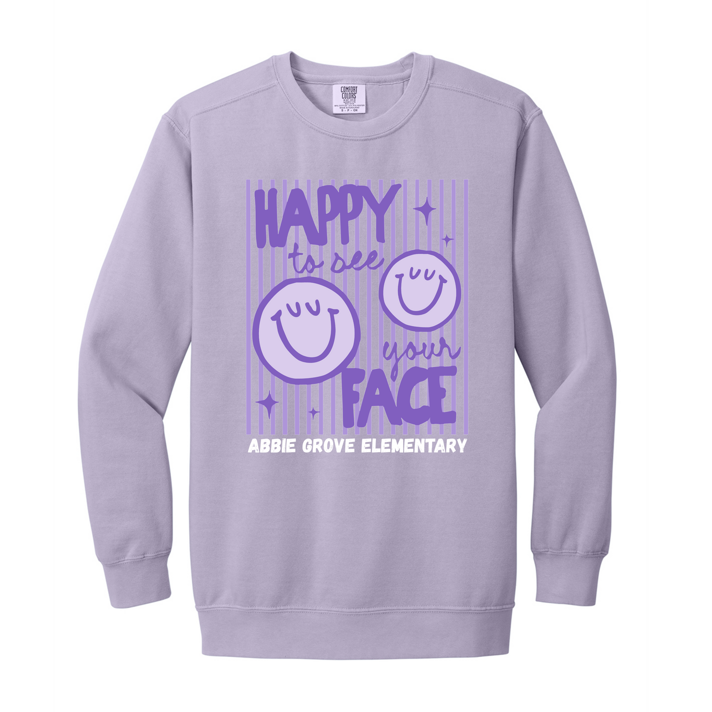 Comfort Colors - Unisex Crewneck Sweatshirt (Abbie Grove Elementary)