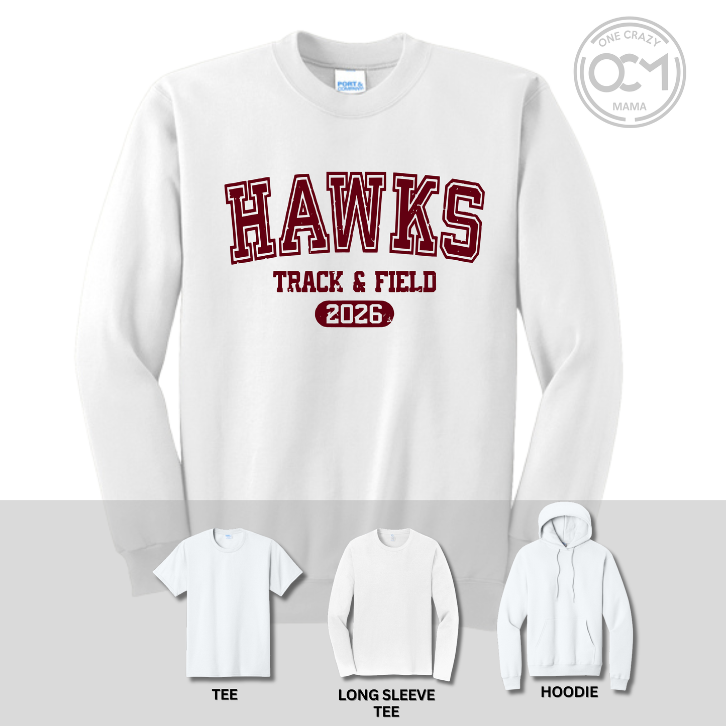 Youth - Multiple Styles (Ankeny Hawks Track & Field)