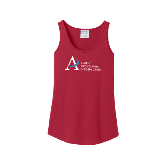 Ladies - Port & Co Cotton Tank Top- (Ankeny Medical Park)