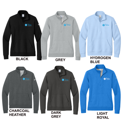 Nike - Ladies Club Fleece 1/2 Zip (Pella Orthodontics)