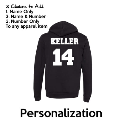 Add on - Personalization (Ankeny Mustangs Baseball)