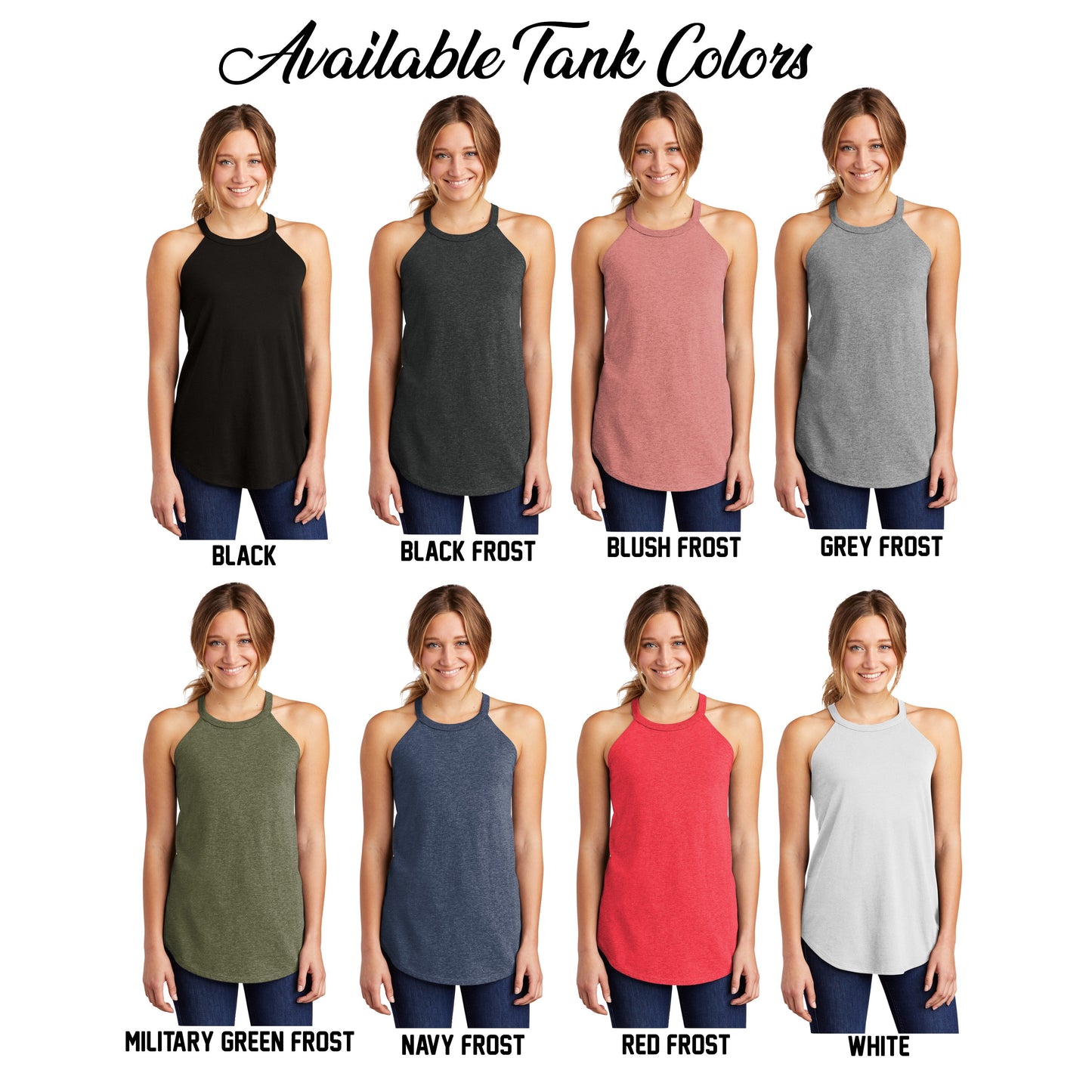 Ladies - District Perfect Tri ® Rocker Tank - (Ankeny Medical Park)