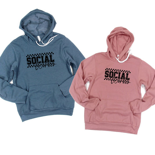 Adult - Bella+ Canvas Unisex Hoodie (Social Worker)