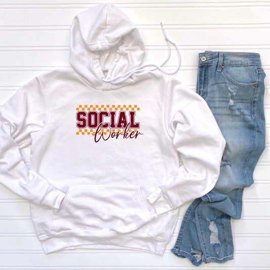 Adult - Bella+Canvas Unisex Hoodie (Social Worker)