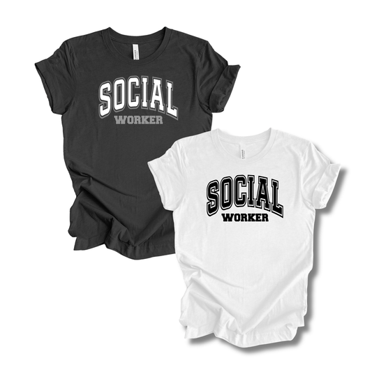 Adult - Bella+ Canvas Unisex Tee (Social Worker)